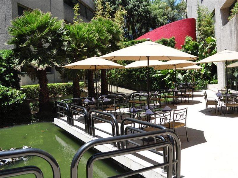 로열 페드레갈 호텔 멕시코 시 외부 사진 The outdoor café